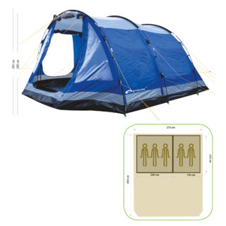 YOSEMITE 2+3 - Camping tent