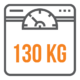 maximum user weight: 130 kg