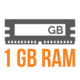 RAM: 1 GB 