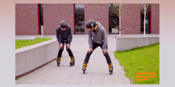 Learn to rollerblade with Spokey: Riding backwards